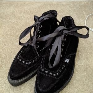 Velvet Lace Up TUKs